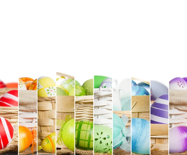 Velikonoční vejce mix — Stock fotografie