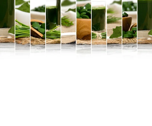 Superfood Mix Slices — Stock Photo, Image