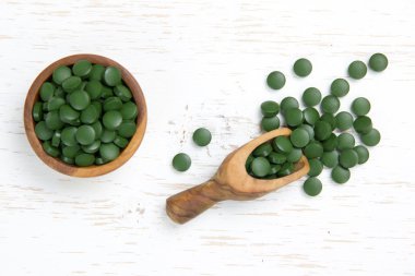 Chlorella hap yığınları