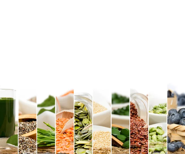 Superfood Mix Slices — Stock Photo, Image