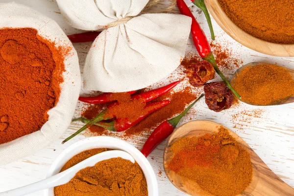 Paprika-Gewürz — Stockfoto