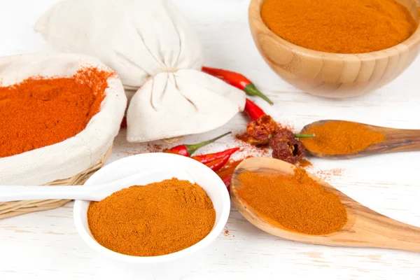 Paprika-Gewürz — Stockfoto