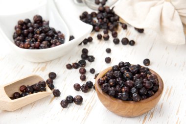 Ardıç tohumu yığınları