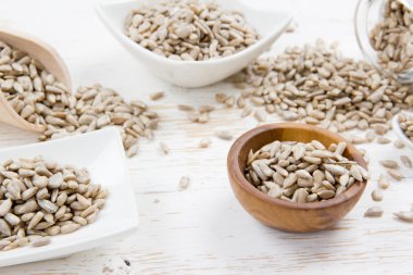 Ayçiçeği tohumu kümeler