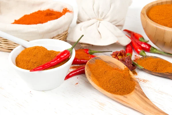 Paprika-Gewürz — Stockfoto