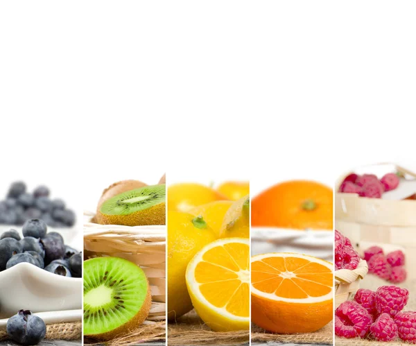 Fruit Mix strepen — Stockfoto