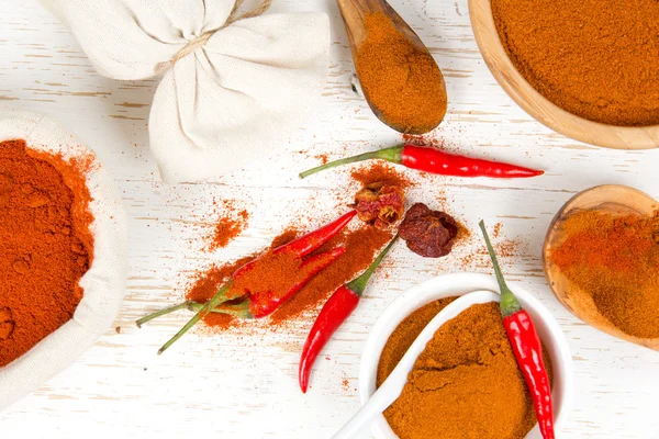Röd paprika krydda — Stockfoto