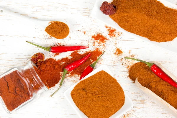 Röd paprika krydda — Stockfoto