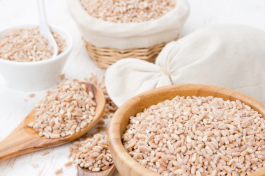 Buğday tohumu yığınları