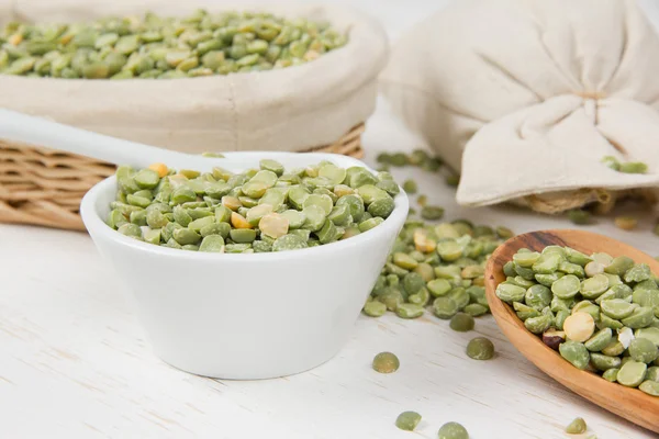 Lentil Seed Heaps — Stock Photo, Image