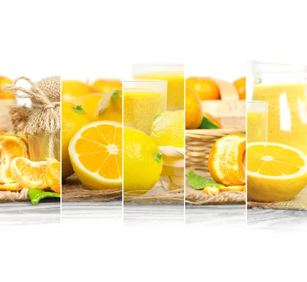 Strisce mix di limone — Foto Stock