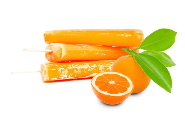 Gelato al mandarino — Foto Stock