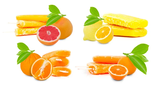 Citrus ijs — Stockfoto