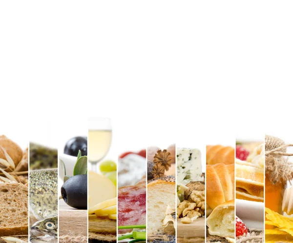 Mix alimentare francese — Foto Stock