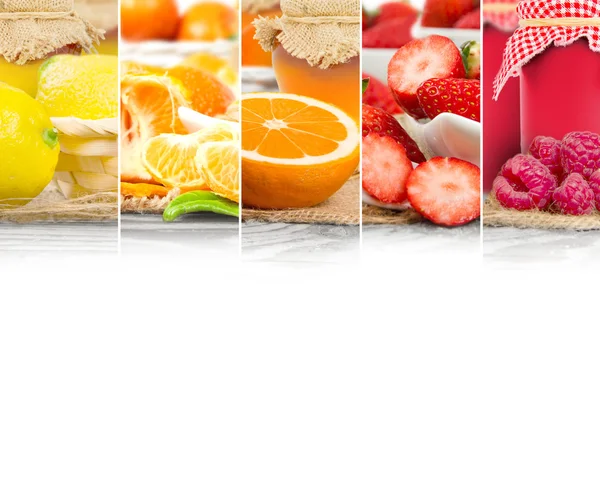Fruit marmelade Mix — Stockfoto