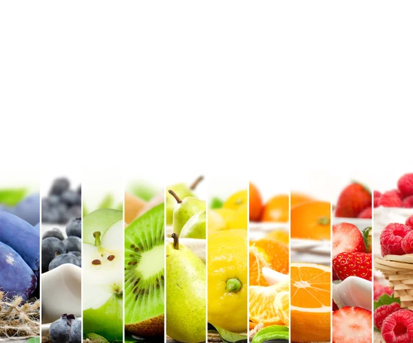 Gyümölcs Mix csíkok — Stock Fotó