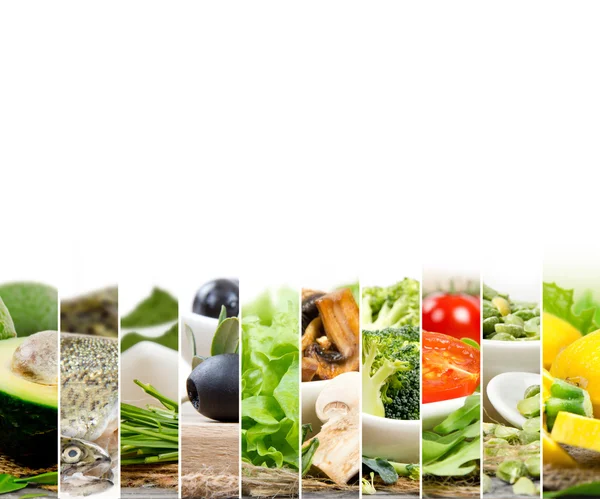 Healthy Food Mix — Stock Photo, Image