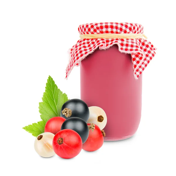 Currant jar — Stock Photo, Image