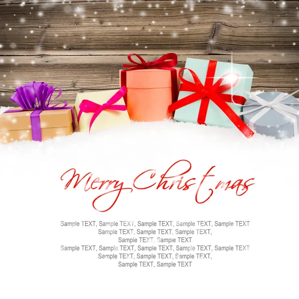 Christmas Gifts — Stock Photo, Image