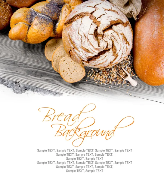 Brot und Brötchen — Stockfoto