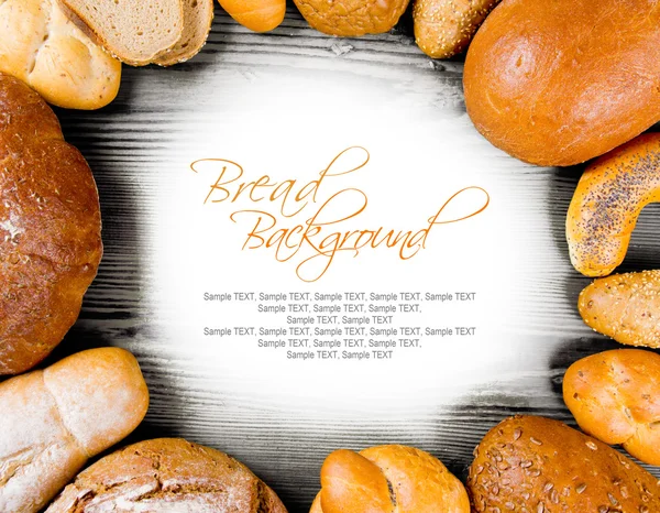 Breads and buns — Stock Photo, Image