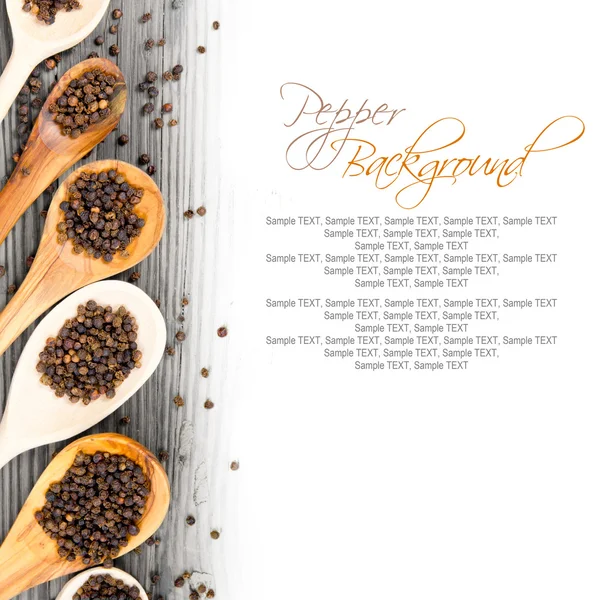 Black pepper — Stock Photo, Image