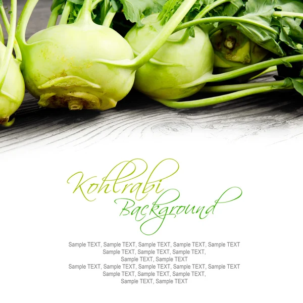 Kohlrabi. — Fotografia de Stock