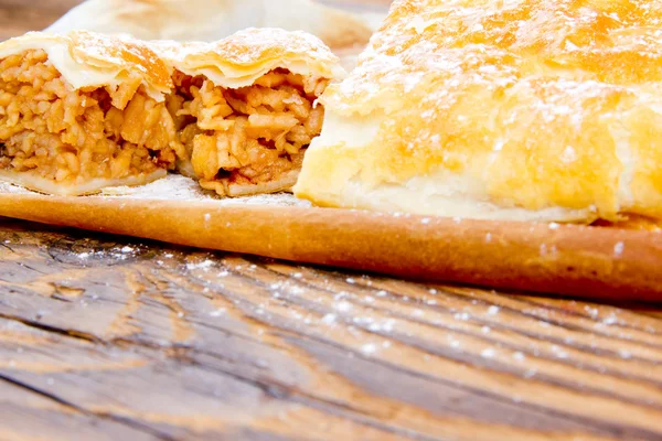 Strudel de manzana — Foto de Stock