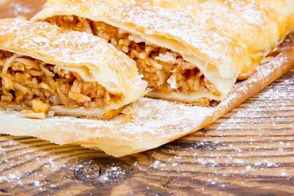 Strudel de manzana — Foto de Stock