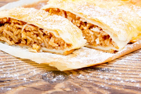 Strudel de manzana — Foto de Stock