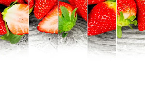 Mistura de morango — Fotografia de Stock