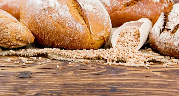 Brood en broodjes — Stockfoto