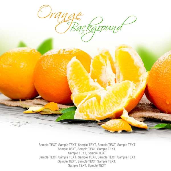 Orange frukt — Stockfoto