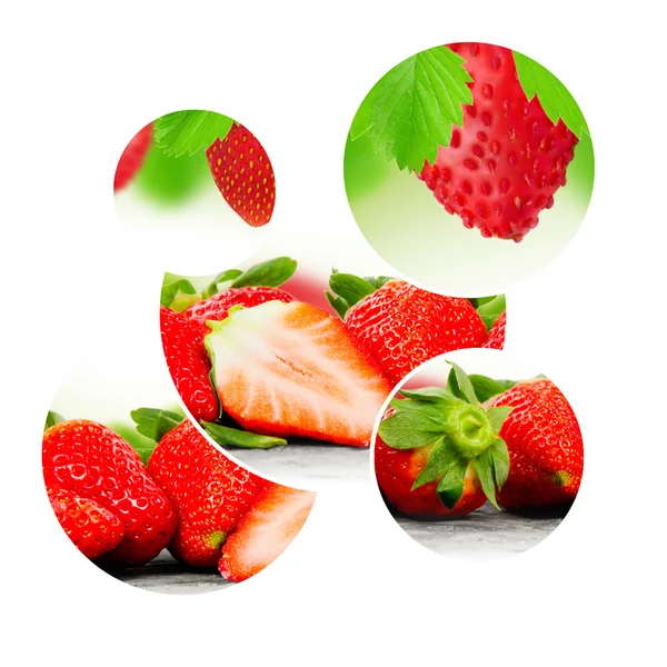 Strawberry mix — Stock Photo, Image