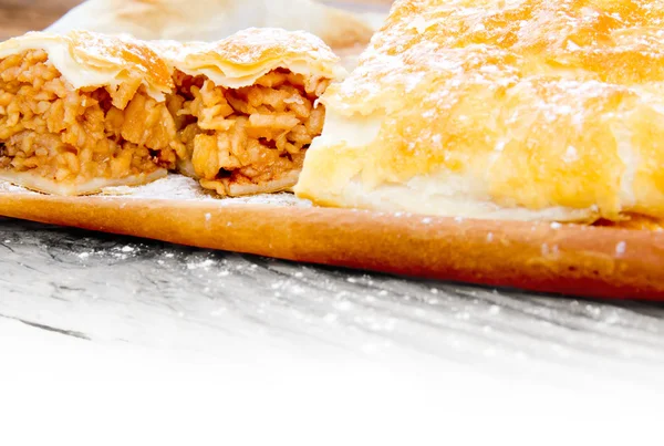 Strudel de manzana — Foto de Stock