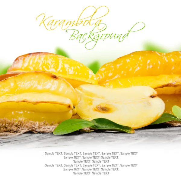 Karambola frukt — Stockfoto