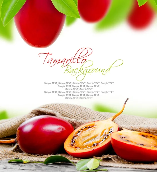 Tamarillo ovoce — Stock fotografie
