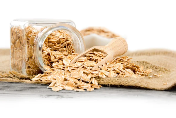 Oat flakes — Stock Photo, Image