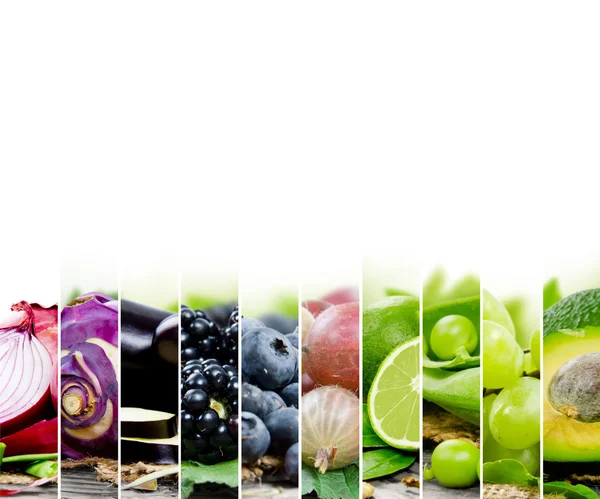 Ovocné a zeleninové směsi — Stock fotografie