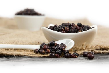 Ardıç baharat arka plan