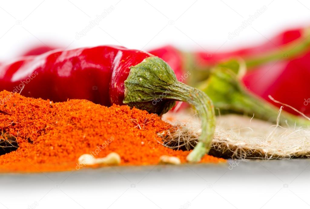 Pepper spice background