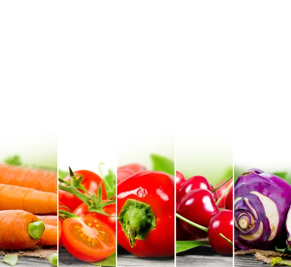 Zöldség Mix szeletek — Stock Fotó