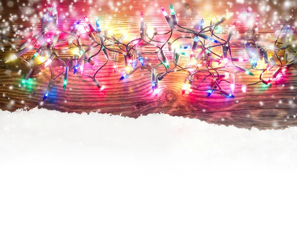 stock image Christmas light chain