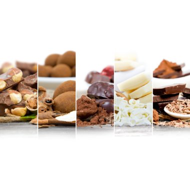 Çikolata karışımı dilimleri