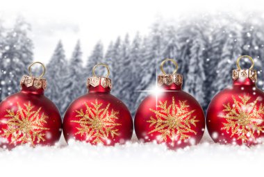 Noel topları natürmort