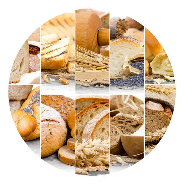 Bread Mix Slices — Stock Photo, Image