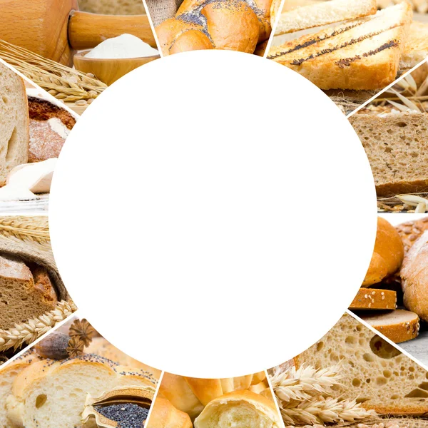 Brotmischung Scheiben — Stockfoto