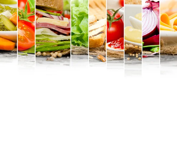 Sandwich Mix Scheiben — Stockfoto