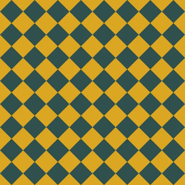 Green Yellow Rhombuses Seamless Pattern Vector Illustration — Stock Vector