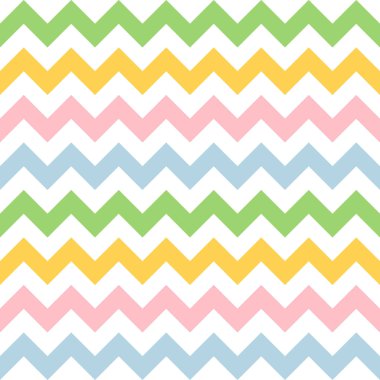 Soyut geometrik zigzag dokusu. Vektör çizimi. Kusursuz desen.